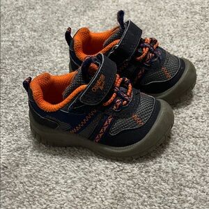 OshKosh B'gosh Kids' Navy and Orange Sneakers